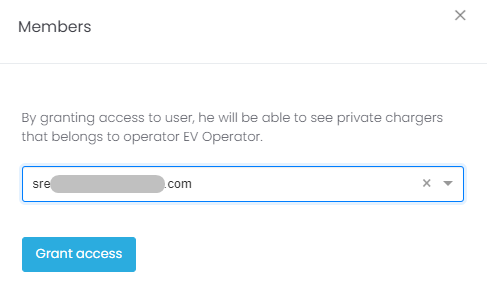 Grant Members Access