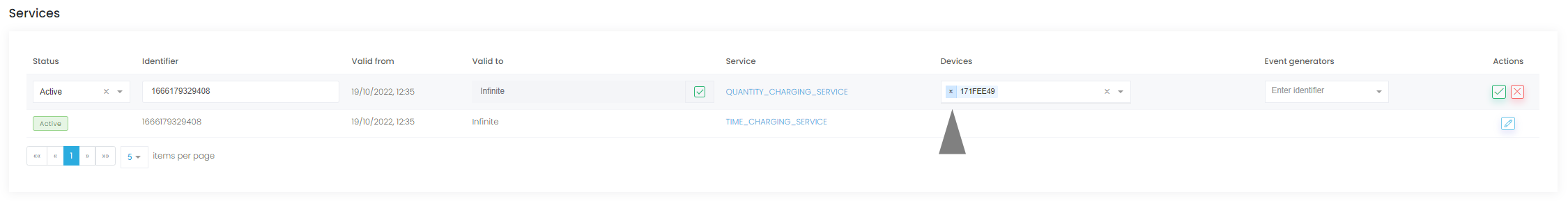 Resign Customer Device