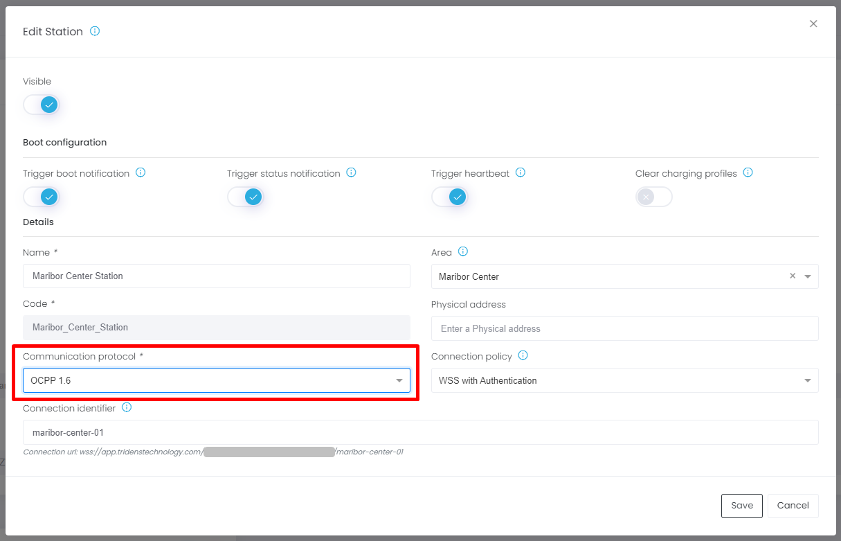Station Communication Protocol